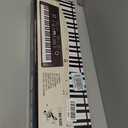 61 Key Keyboard Piano,with Built-in Speaker and Microphone, Portable Electronic Digital Piano for Beginners, Perfect Musical Starter Instrument, Ideal Gift for Aspiring Musicians