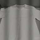 WDIRARA Men's Button Front Short Sleeve Shirt Casual Round Neck Tops, L