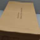 Stainless Steel Litter Box | XXL Deepened 8" Design Enclosed Box with Lid for Big Cats | High Sided, Anti-Urine Leakage | Non-Stick Bottom & Includes Litter Mat & Metal Scoop (Silver Gray)