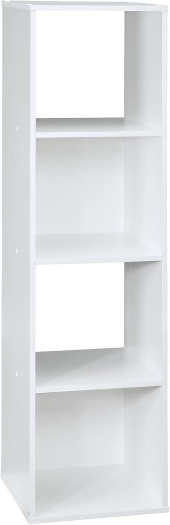 Closetmaid 4 Cube Stackable Storage, White
