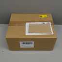 Acrylic Brochure Holder 4x9 Inches Slant Back Design, Clear Display Stand, Plastic Table Stand Sign, Pamphlet Flyer Display, 6 Pack