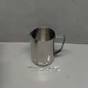 Milk Frothing Pitcher 50oz, Espresso Steaming Pitchers 50 Oz, Espresso Machine Accessories, Milk Frother cup 1500ml, Coffee Cappuccino Latte Art, Stainless Steel Jug with Dsecorating Art Pen