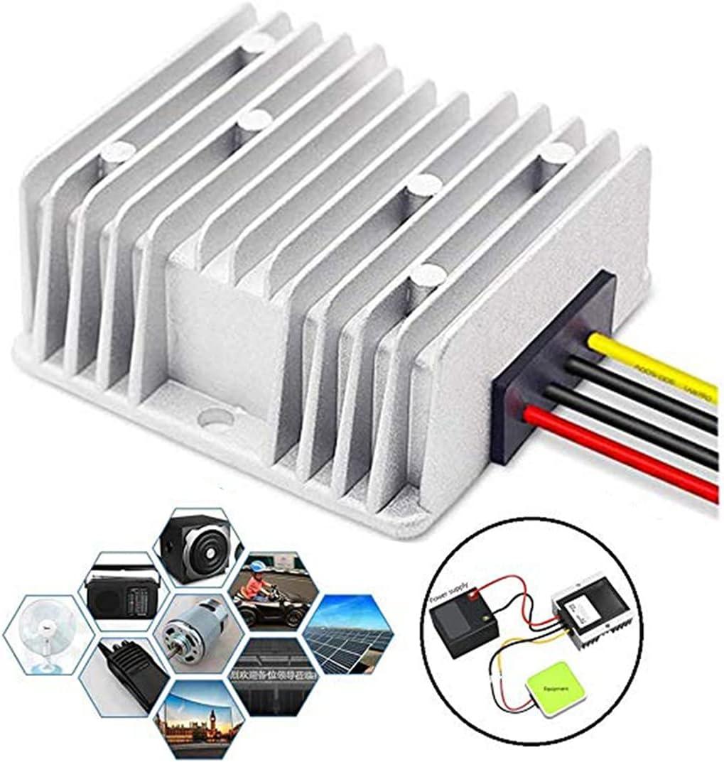 LEDMO 48V Step Down to DC 12V 20A 240W DC/DC Converter Regulator Reducer for Golf Cart Scooters Bicycles Club Car