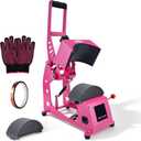 Hat Heat Press Machine for Caps, Digital Cap Heat Press with 2 Platens, Sublimation Heat Transfer Machine for DTF, HTV Vinyl & Sublimation Projects, Hot Pink