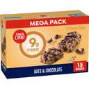 Fiber One Chewy Bar, Oats and Chocolate, 15 Fiber Bars Mega Pack, 5.2 oz (EXP 08/12/26)