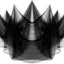 60x10Ft Mosquito Netting,Fly Insect Bird Net Garden Mesh Screen Barrier for Patio,Balcon,Porch,Gazebo,Canopy,Camping,Umbrella,Protecting Vegetables Fruits Plants(Black) (10x60FT)