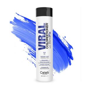 Celeb Luxury Color Depositing Conditioner - Color Refresher with Bondfix Bond Rebuilder, Viral and Gem Lites, Pairs with Colorwash (Blue)
