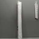 LazBlinds No Drill Light Filtering Roman Shades, White, 32" W x 48" H