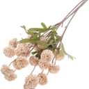 PRETYZOOM Elegant Artificial Dandelion Ornaments 4pcs Simulated Flowers for Home Office Decor