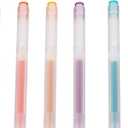 MUJI Smooth Gel Knock Type Pen 0.5mm 10 Colors Set (Japan import)