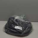 100% Genuine Sheepskin Area Rug Real Lightweight Fluffy Soft Mongolian Long Wool Fur Carpet for Couch Bed Sofa Bedroom Living Room Black 2x5ft