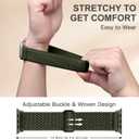 Lerobo 6 Pack Braided Bands Compatible with Apple Watch 44mm 45mm 42mm 49mm 46mm 41mm 40mm 38mm Women Men Stretchy Nylon Solo Loop Sport Strap for iWatch Ultra SE 3/2/1 Series 11 10 9 8 7 6 5 4 3 2 1