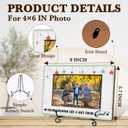 Grandchildren Picture Frame For First Time Grandparent, Gifts For Birthday Christmas, Grandchildren Are A Gifts From God Photo Frame Pregnancy Announcement Gifts For New Grandma Grandpa Gigi Nana -02