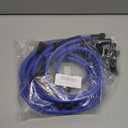 9 Pcs 10.5mm Spark Plug Wire Set Electronic Ignition Cables Replacement for SBC BBC HEI 350 383 454 90 to Straight