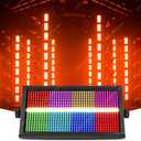 600W RGBW LED Stage Strobe Light - 960 LEDs with 16-Zone Chasing,Pixel Mapping & Zonal Control Effects Stage Lighting, Uplights DMX Dj Lights for Club Bar Party Wedding Stage Events (Strobe)