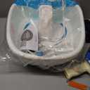 Homedics Bubble Mate Foot Spa, Toe Touch Controlled Foot Bath with Invigorating Bubbles and Splash Proof, Raised Massage Nodes and Removable Pumice Stone