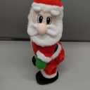 SdeNow Twerking Santa Claus,Booty Shaking Santa Dancing Santa Claus with Music Singing Animated Christmas Santa Toys for Kids- English Song