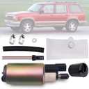 Electric Intank Fuel Pump Core with Installation Kit (140-160 LPH) FIT Ford Explorer Mustang Focus F-150 F-250 F-350, OE-Matching 12V DC Pump Replaces E2157 FE0117 (Internal Core Only) - 1 Pack
