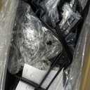 ETELI Railing Planter Hanging and Planter Box Brackets Set 6 Pack Adjustable Deck Window Boxes Planters with Drainage Holes for Garden Railing Fence, Black