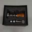 KNODOS 54mm Espresso Dosing Funnel and Puck Screen Set Magnetic Coffee Dosing Ring And Filter for Portafilters Compatible with 54 mm Breville Portafilter Basket Premium Espresso Machine Accessories