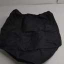 ULTCOVER Square Ottoman Cover 24x24in Black