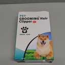 QWEASDF Dog Clippers, Professional Heavy Duty Dog Grooming Clipper, USB Charging, Spare Cutter Head, High Power, Long Battery Life, Pet Grooming Tools