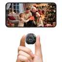 VelXurra 2K Hidden Camera, Nanny Cam Hidden Camera, Small Cameras Hidden Wireless, Secret Cameras for Spying, App Control with Motion Detection and Night Vision