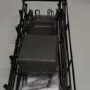 Over the Door Shower Caddy Hanging: Black Rustproof Shower Organizer over the Door - No Drilling Bathroom Rack for Inside