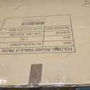 Nice C Plastic High Top Round Table, Portable Cocktail Bar Table, 31.5" Folding Counter Height Tables, Waterproof Outdoor/Indoor Tables for Parties, Weddings, Camping, Backyard (White, 1 Pack)