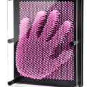 ENJSD 3D Pin Art Sensory Toys for Kids 5-7, Pin Art Board Impression Sensory Toys for Kids with Autism, Autism Gifts for Autistic Children Age 3, 4, 5, 6, 7, 8, 9, 10+ Years Old Boys Girls (Pink)