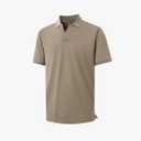 VEBOON Mens V Neck Polo Shirts Short Sleeve Lightweight Business Collared Shirts Performance Golf Polo Shirts for Men S