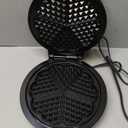 Mueller Heart 5 Waffle Maker, Waffle Iron, Adjustable Browning Control & Nonstick, Cool Touch Handle, Easy to Clean, Small Kitchen Appliances