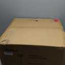 Redluck Motion Sensor Outdoor Post Lights, 3-Head Dusk to Dawn Outdoor Lamp Post Light, 360 Detection Waterproof Anti-Rust Aluminum Street Light for Backyard Garden Patio Driveway (Black(without outlet), Black)