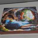 HUADADA Jigsaw Puzzles for Adults 1000 Pieces, Room with Poster Interlock Perfectly Letter on Back No Dust, Home Decor Birthday Party Gift Toy for Men Women Elders Seniors (27.5"x19.6")