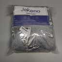 Glow in The Dark Blanket Dinosaur Throw Blanket for Boys Kids Soft Warm Cozy Cute Dino Blanket Unique Dinosaurs Toys Gifts Gray Glowing Dinosaur Room Decor Blankets for Girls Teens 50"x60"