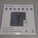 Etekcity FSA&HSA Eligible Smart Scale for Body Weight Fat, Digital Weighing Machine for Accurate BMI Muscle Mass Composition, Apple Health Compatible Fitness Equipment,TFT,Tempered Glass,Black (11.8 x 11.8 inches, Black-Color Screen)