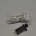 JMEXSUSS Connectable 100 LED Multicolor Christmas Lights for Tree, 8 Modes Indoor Outdoor Clear Wire, 33ft Colorful Plug-in for Christmas Tree Bedroom