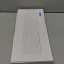 Wireless Keyboard and Mouse Combo, Full-Sized Wireless Keyboard and Adjustable DPI Mouse, 2.4GHz USB Receiver, Silent Keyboard and Mouse for PC, Windows, MAC, Desktop, Laptop (Avocado Green)