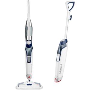 Bissell PowerFresh Deluxe 1806 Steam Mop for Tile, Hardwood & Sealed Floors w/Builtin SpotBoost Brush, Fast 30Second WarmUp, Variable Steam Levels, Fresh Scent Discs Compatible