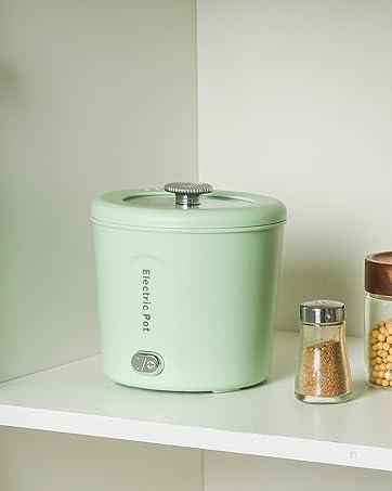Hot Pot Electric, 1L Mini Ramen Cooker, 450W Rapid Noodles Cooker, Multifunctional Electric Pot for Cooking Pasta, Soup, Portable Pots with Over-Heating Protection for Dorm, Office, Travel