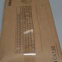 MEETION Wireless Keyboard and Mouse, Full-Sized Cordless Keyboard with Wrist Rest and 3 DPI Adjustable Mouse, Keyboard and Mouse Set with 2.4GHz USB Receiver, for PC/Computer/Laptop/Windows/Mac, Pink