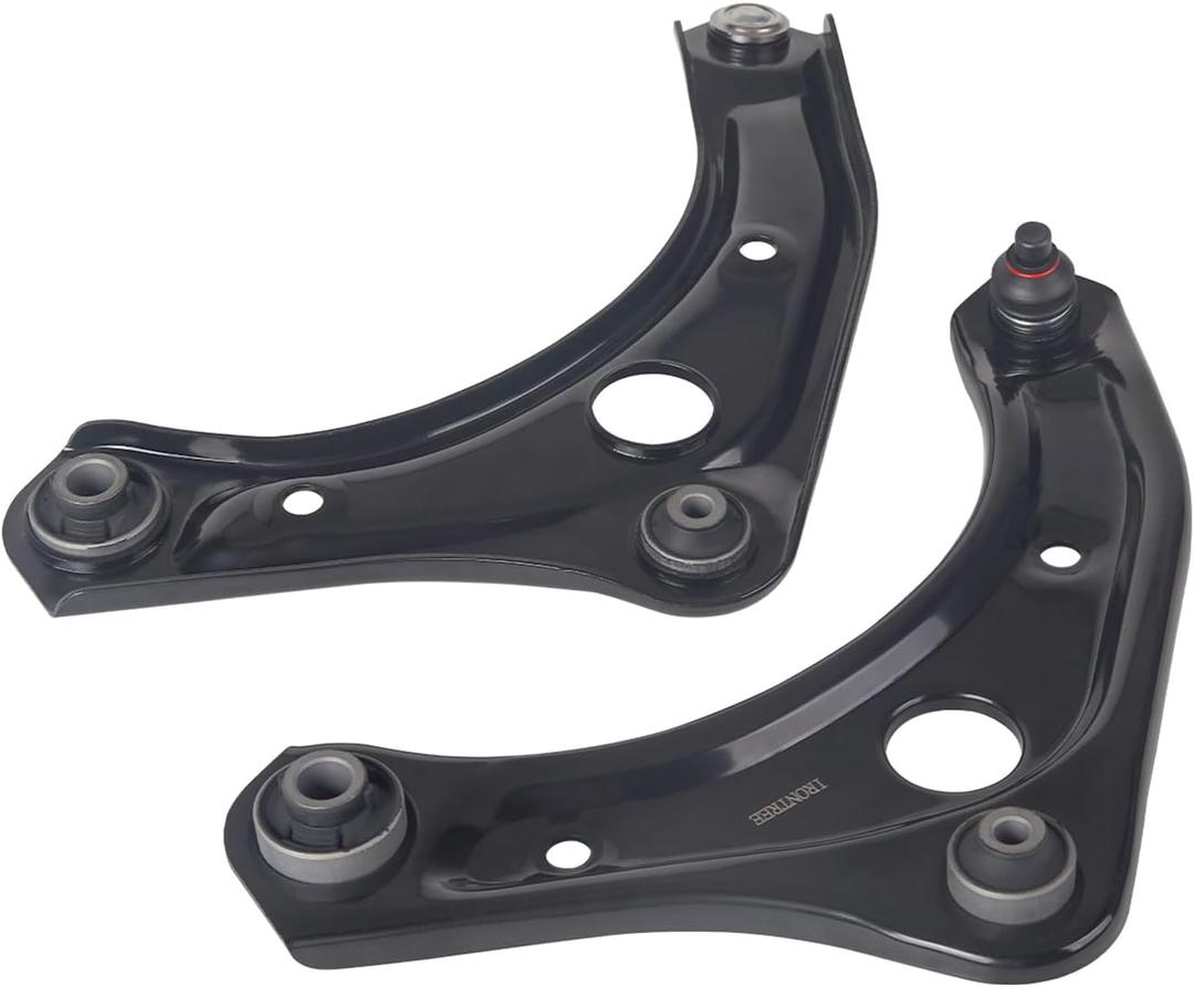 IRONTREE 2Pcs Front Left & Right Lower Control Arm K621576 K621577 and Ball Joint Assembly Compatible with Nissan Versa 2012-2019 & Versa Note 2014-2019 & Micra 2015-2019