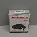 Portable Car Heater and Defroster - 200W Fast Heating in 60s,12V Car Heater that Plugs into Cigarette Lighter