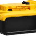 SANIU 1P Battery Case Replacement for De Max 20V Battery Plastic Battery Shell Housing Kit Compatible with De 20V Battery DCB204 DCB206 DCB200 DCB201 Cordless Power Tools not Battery