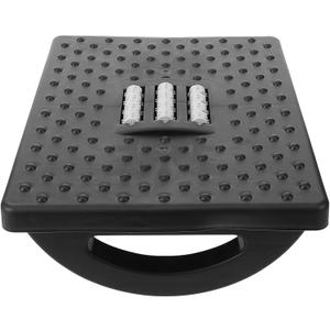 ARTIBETTER Ergonomic Under Desk Footstool with Rocking Motion Raised Foot Rest for Office Work Sturdy Non-Skid Foot Stool with Smooth Surface for Comfortable Leg Elevation and Long-Term Use