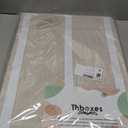 Large Bulletin Board 36" x 24", Foldable Cork Board, Felt Pin Boards