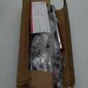 Tension Curtain Rod, Extra Long Outdoor Curtain Rod 43-120 Inch Adjustable, 1.1 Inch Diameter Thick Heavy Duty Silver Shower Curtain Rod, Stainless Steel Shower Rod for Bathroom No Drilling, No Rust