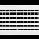 HVAC Premium 10"w X 8"h 1-Way Air Vent Adjustable Aluminum Curved Blades Integral Multi-Shutter Damper HVAC Diffuser [Outer Dimensions: 11.75"W X 9.75"H]