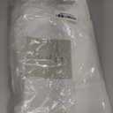 Ivory White Pinch Pleated Linen Curtains 102 Inch Long Memory Shape Training Pleat Drape with Hooks Rings Back Tab for Living Room Modern Neutral Cream Birch Semi Sheer 102 Inch Curtain