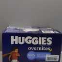 Huggies Overnites Size 4 Overnight Diapers (22-37 lbs), 58 Ct, Packaging May Vary